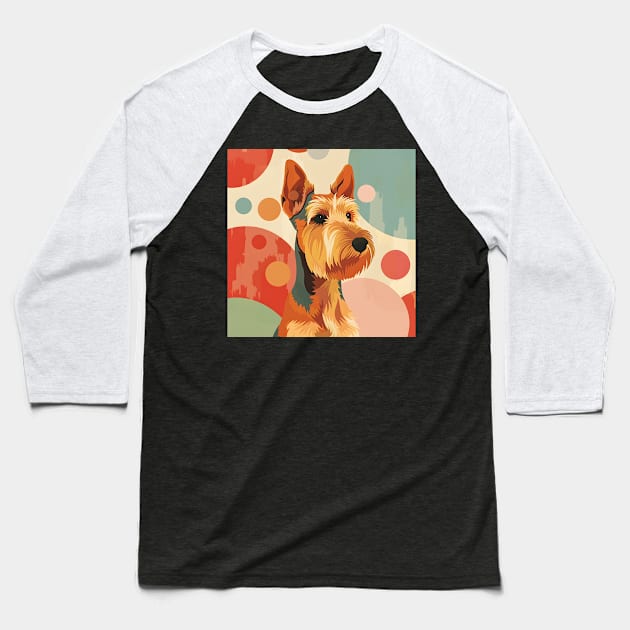 Welsh Terrier in 80's Baseball T-Shirt by NatashaCuteShop